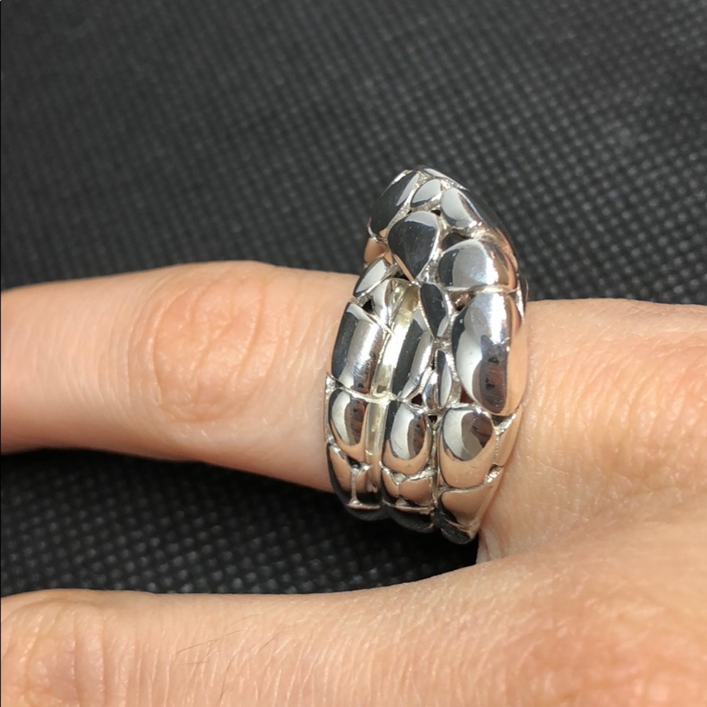 John Hardy Overlap Band ring - Picture 4 of 9